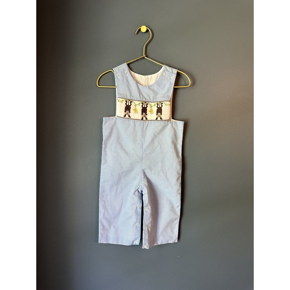 Closet Nine Smocked Monkey Longall‎